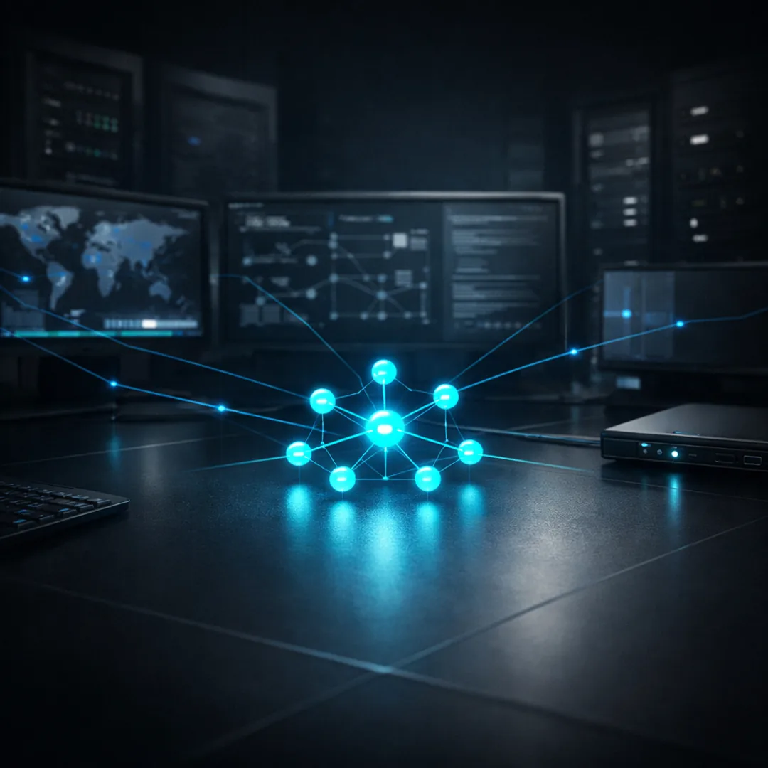 Secure infrastructure command center visual